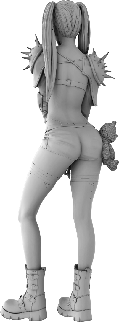 Nick T - Rebel Chick - 75/120mm Pin Up/Figure/Model/Diorama