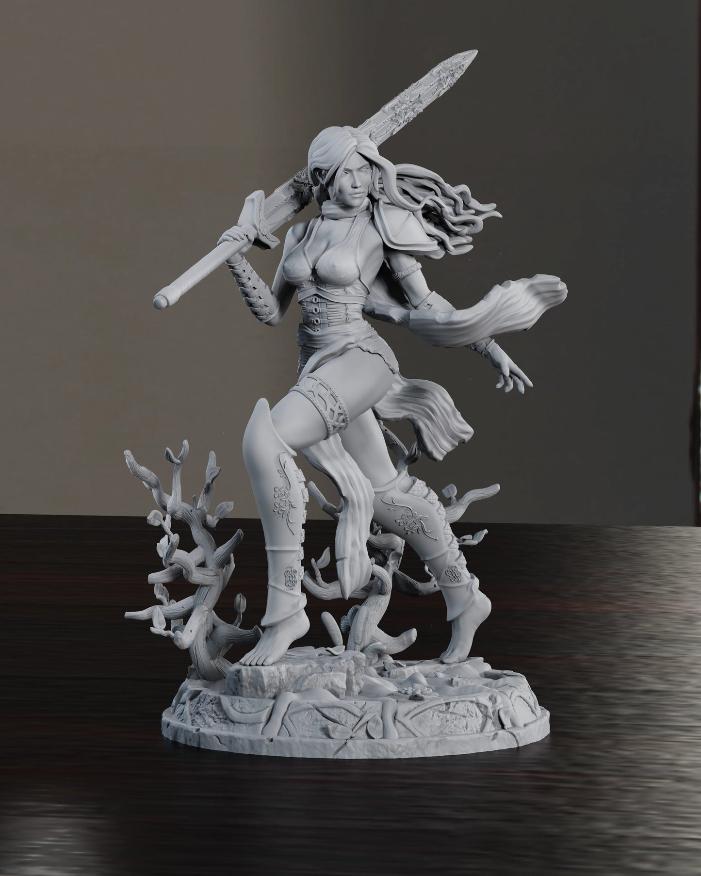Teti Miniatures - Fiamma - 75/120mm Pin Up/Figure/Model/Diorama