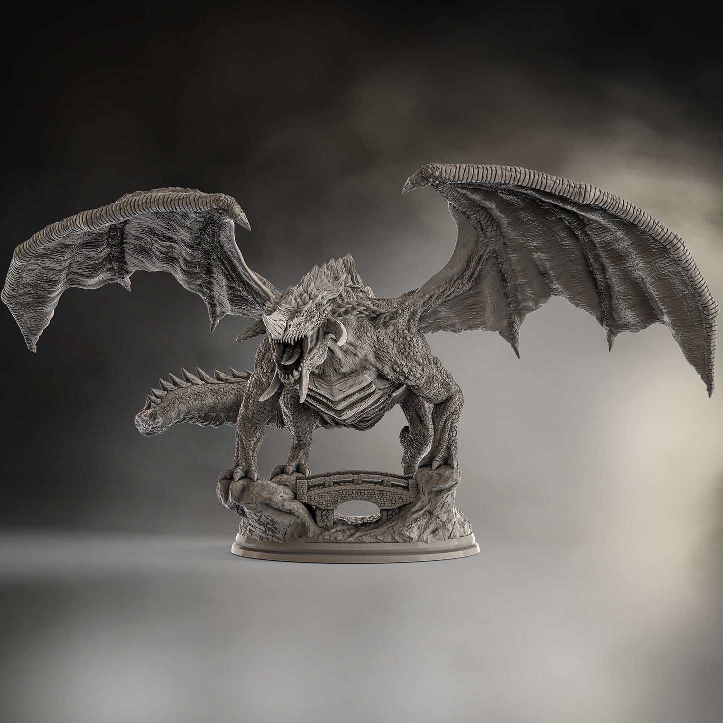 Evox Arts - Rift Creatures - Kaiju Dragon - DnD/TTRPG Figure/Miniature
