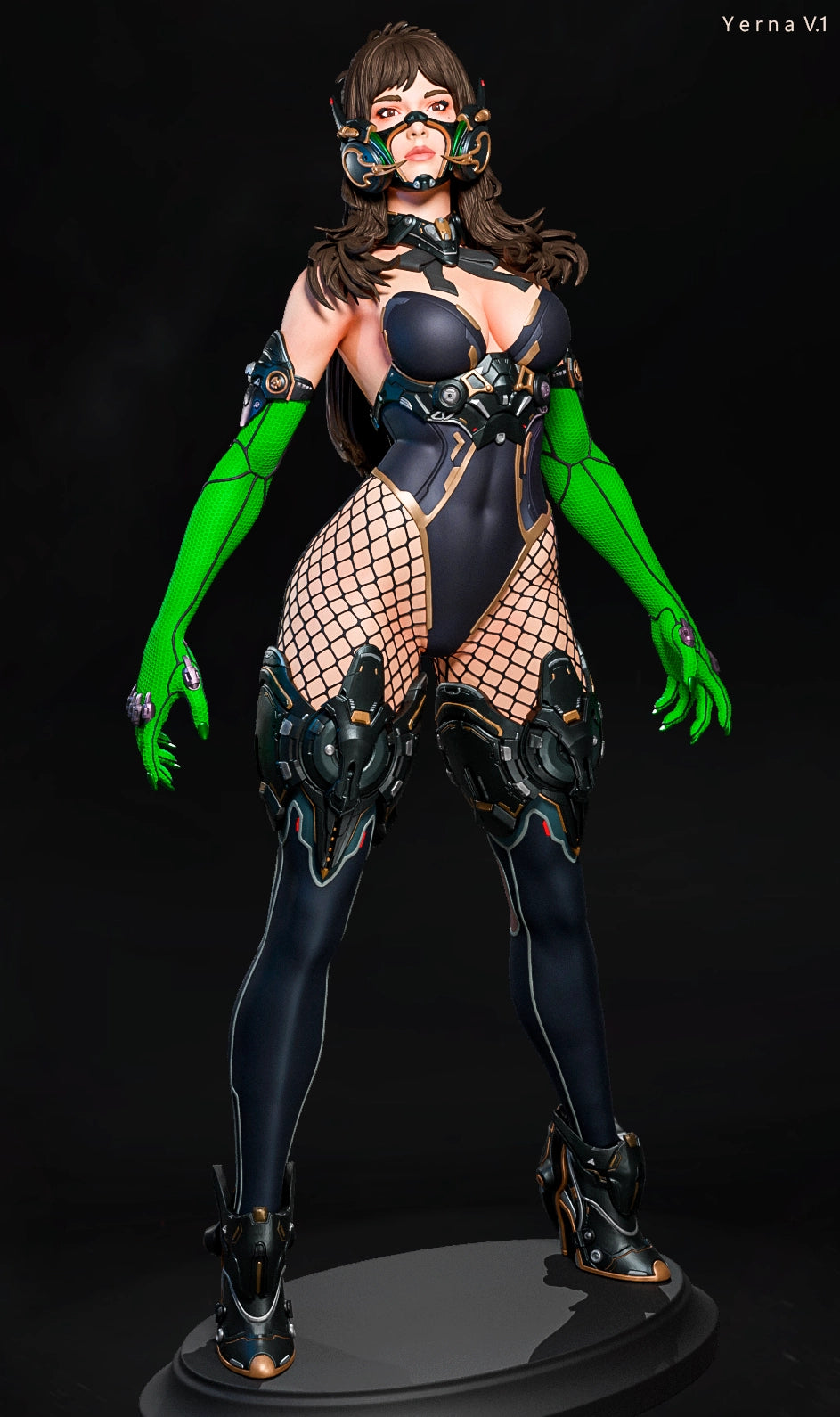 Luis Donaldo Meza - Future Warrior #4.3 - 80mm Pin Up/Figure/Model/Diorama