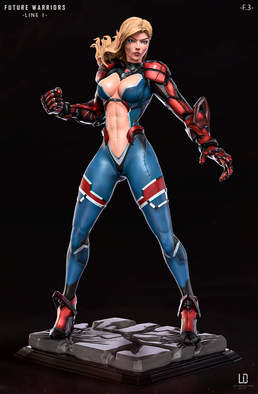 Luis Donaldo Meza - Future Warrior #1.3 - 80mm Pin Up/Figure/Model/Diorama