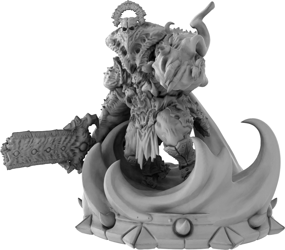 Brayan Nafarrate - Demon Heavyweight #3 - DnD/TTRPG Figure/Miniature