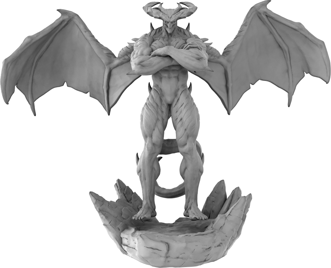 Brayan Nafarrate - Demon #3 - DnD/TTRPG Figure/Miniature