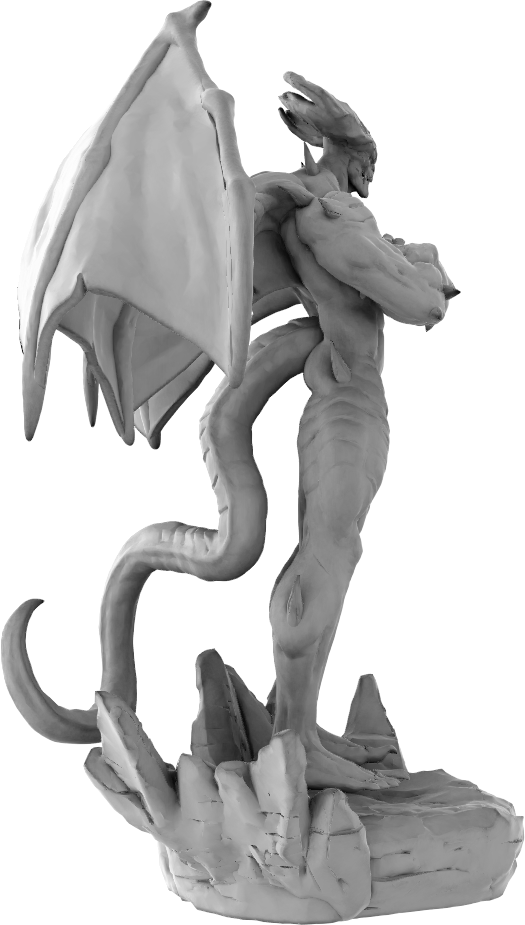 Brayan Nafarrate - Demon #3 - DnD/TTRPG Figure/Miniature