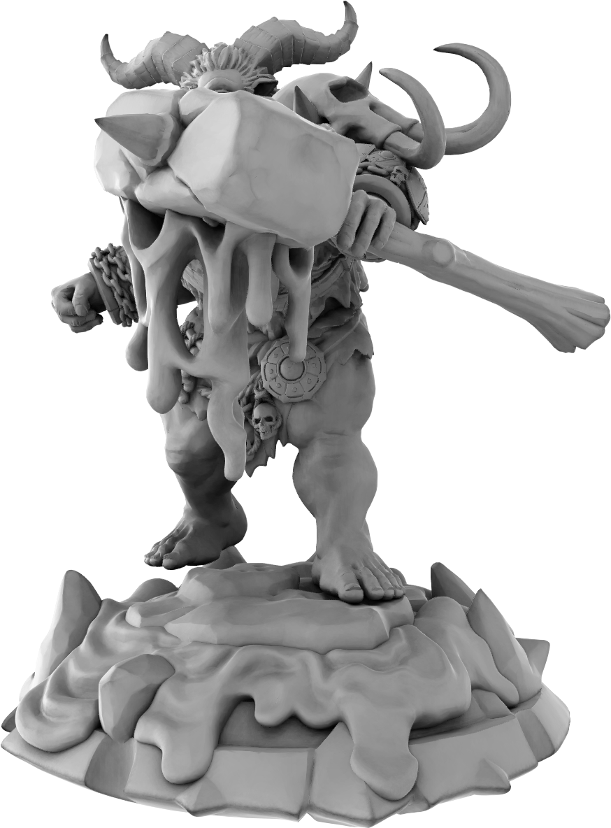 Brayan Nafarrate - Giants - Borborygmos #3 - DnD/TTRPG Figure/Miniature