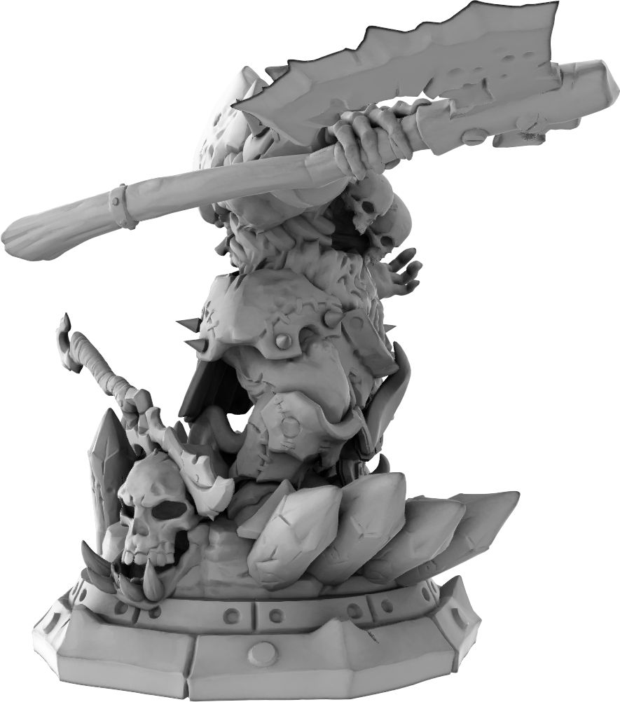 Brayan Nafarrate - Giants - Undead Troll #3 - DnD/TTRPG Figure/Miniature
