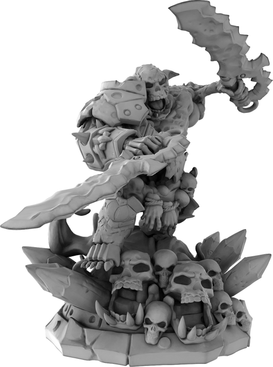 Brayan Nafarrate - Giants - Undead Orc #3 - DnD/TTRPG Figure/Miniature