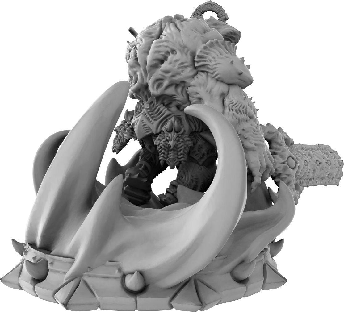Brayan Nafarrate - Demon Heavyweight #3 - DnD/TTRPG Figure/Miniature