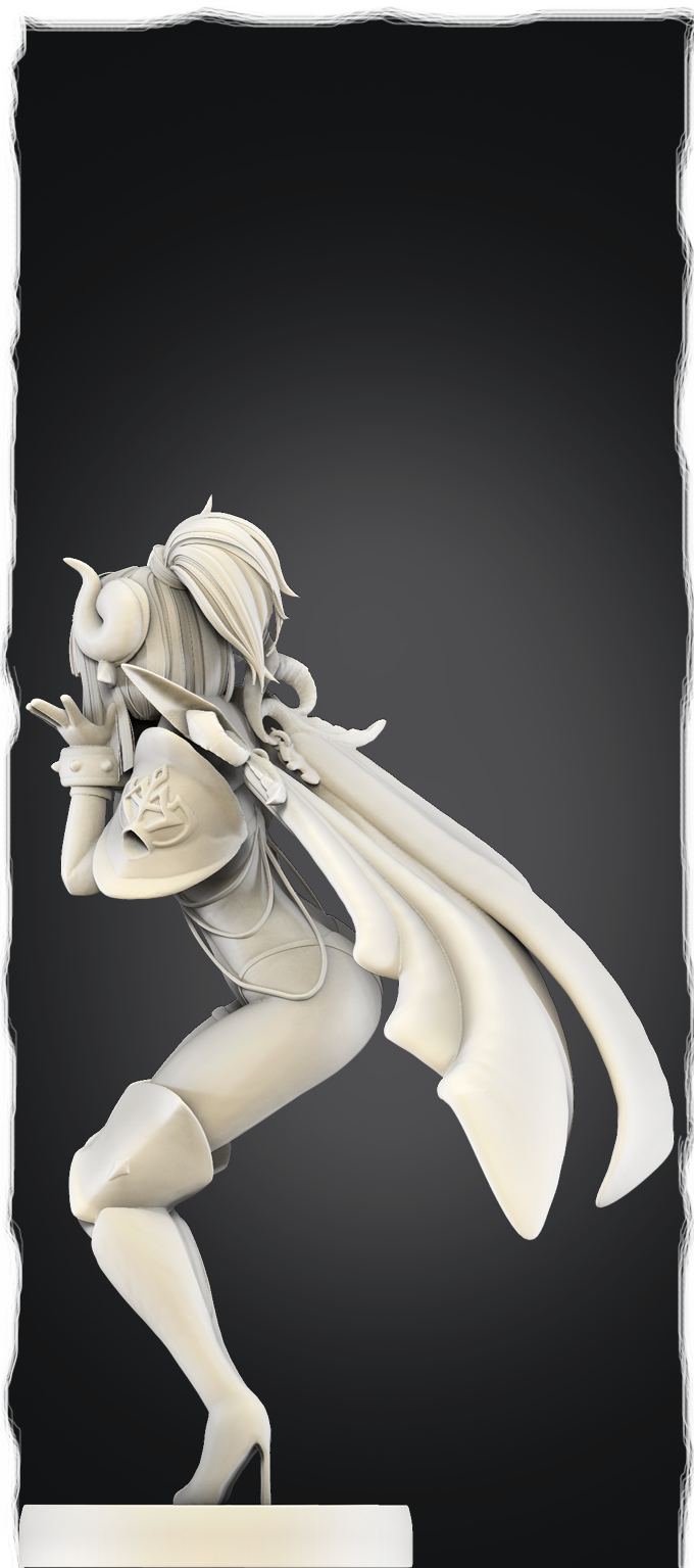 MikleJane - Idol Girl #3 - 75mm Pin Up/Figure/Model/Diorama