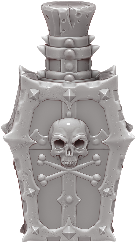 Ars Moriendi - Mythic Potion Dice Holder - Poison - DnD/TTRPG/Roleplaying/Wargames - Helios3DPrinting