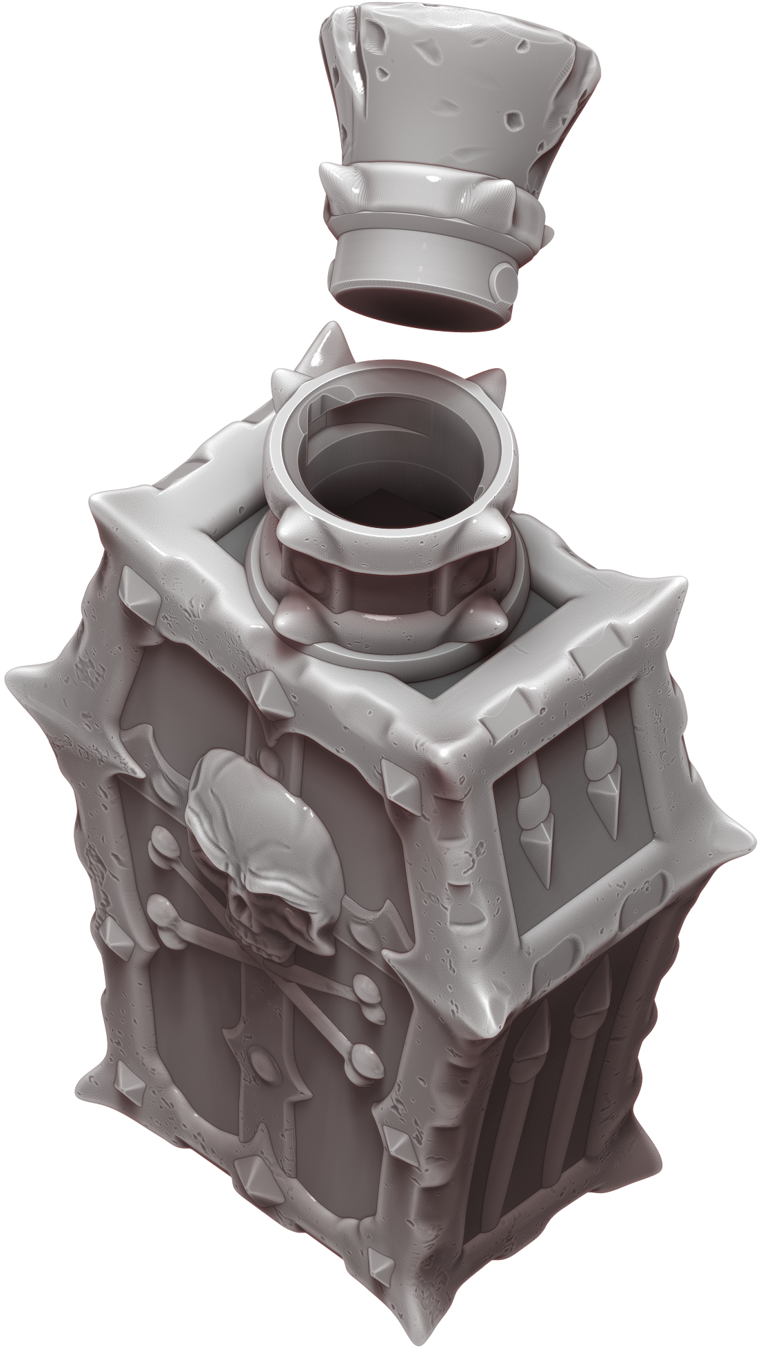 Ars Moriendi - Mythic Potion Dice Holder - Poison - DnD/TTRPG/Roleplaying/Wargames - Helios3DPrinting