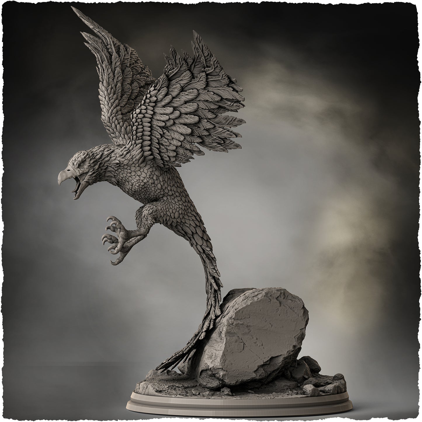 Evox Arts - World Dragons #1 - Phoenix - DnD/TTRPG Figure/Miniature