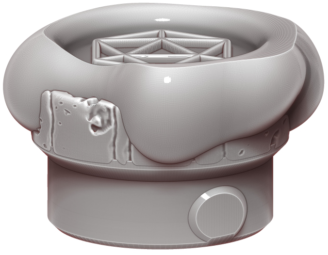 Ars Moriendi - Plain Potions Dice Holder - D20 Dice - DnD/TTRPG/Roleplaying/Wargames - Helios3DPrinting