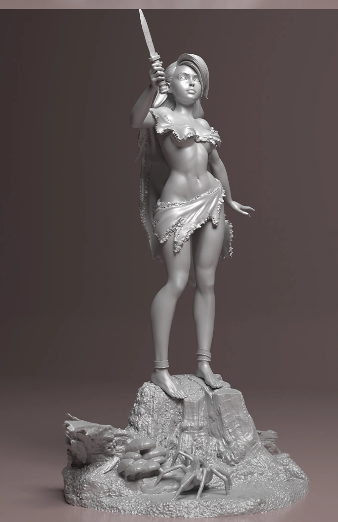 Wild Miniatures - Wild Wild Girls - Sara - 32/75mm Pin Up/Figure/Model/Diorama