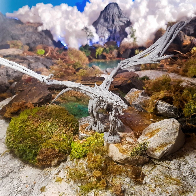 Printomancer - Undead Dragon - DnD/TTRPG Figure/Miniature