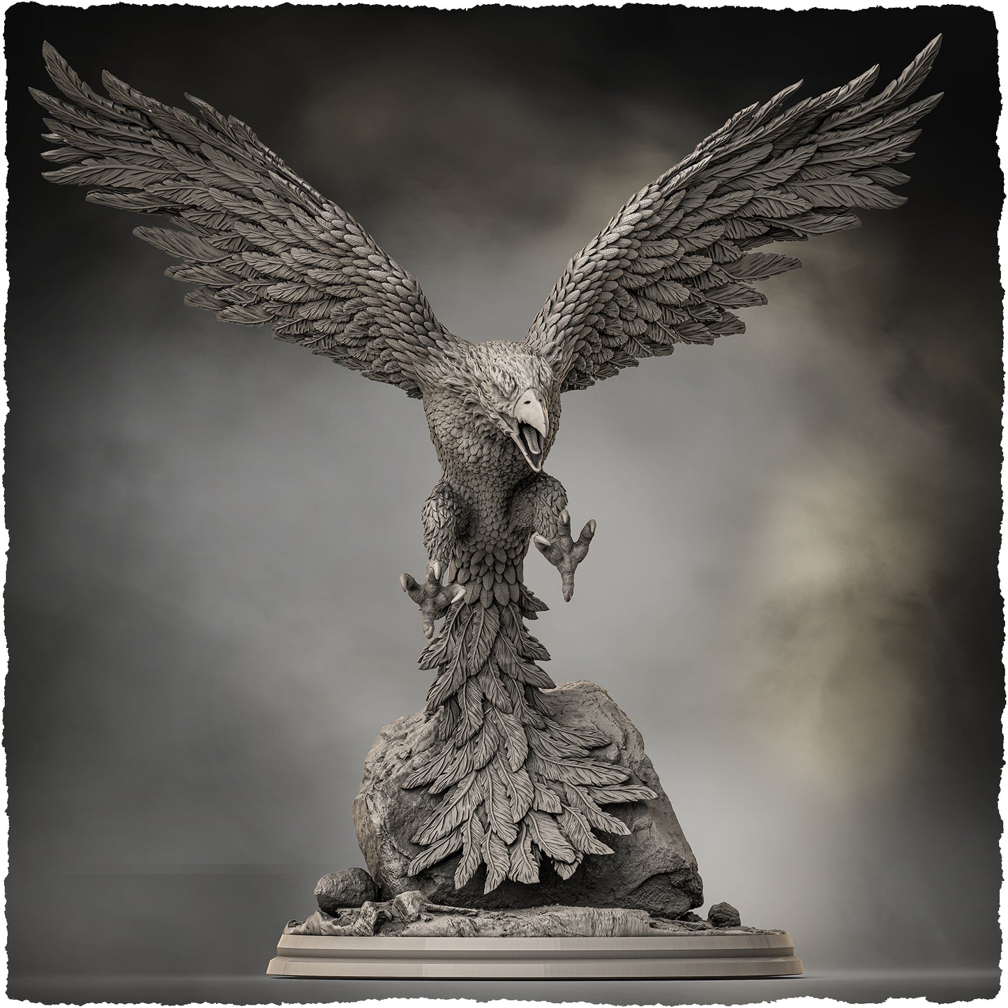 Evox Arts - World Dragons #1 - Phoenix - DnD/TTRPG Figure/Miniature