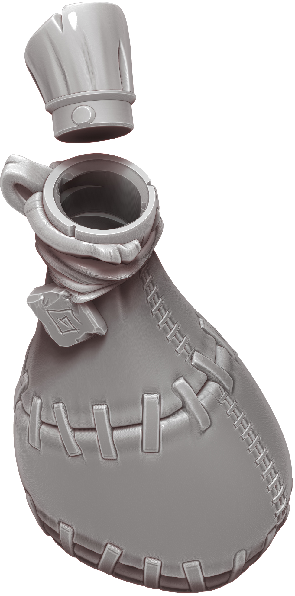 Ars Moriendi - Mythic Potion Dice Holder - Stone Giant Strength - DnD/TTRPG/Roleplaying/Wargames - Helios3DPrinting