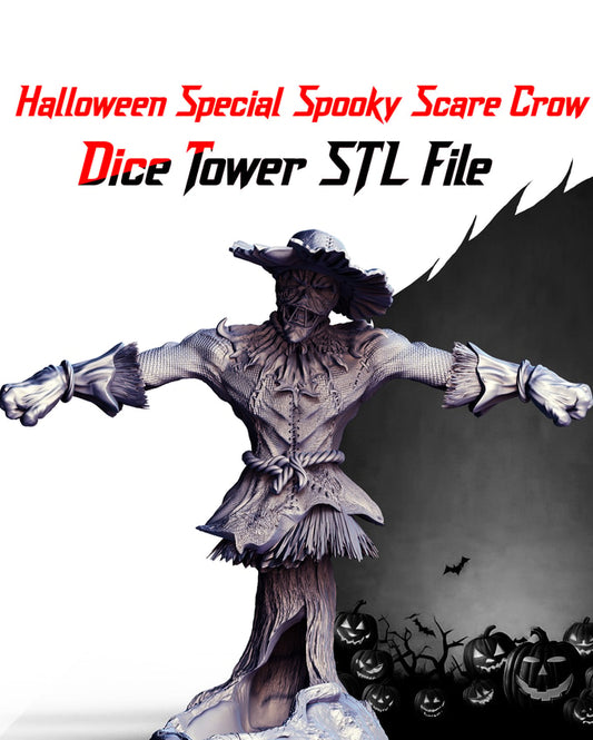 Slope3D - Scarecrow Dice Tower - DnD/TTRPG/Roleplaying/Wargames