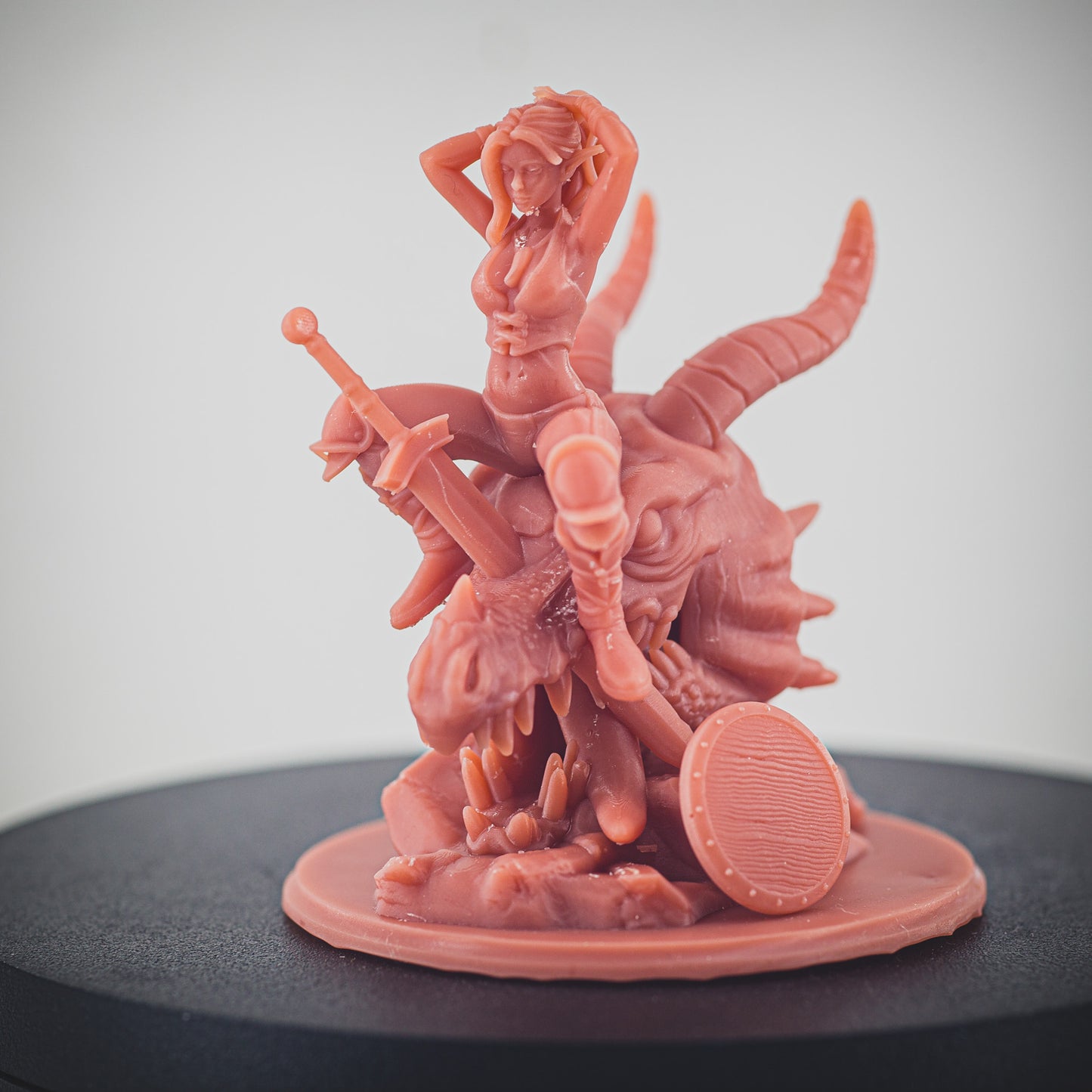 3D IPStudios - Nimrodel the Dragon Hunter - 75mm Pin Up/Figure/Model/Diorama