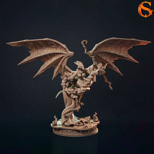 Solgoodcreations - Dragonborn Sorceress - DnD/TTRPG Figure/Miniature