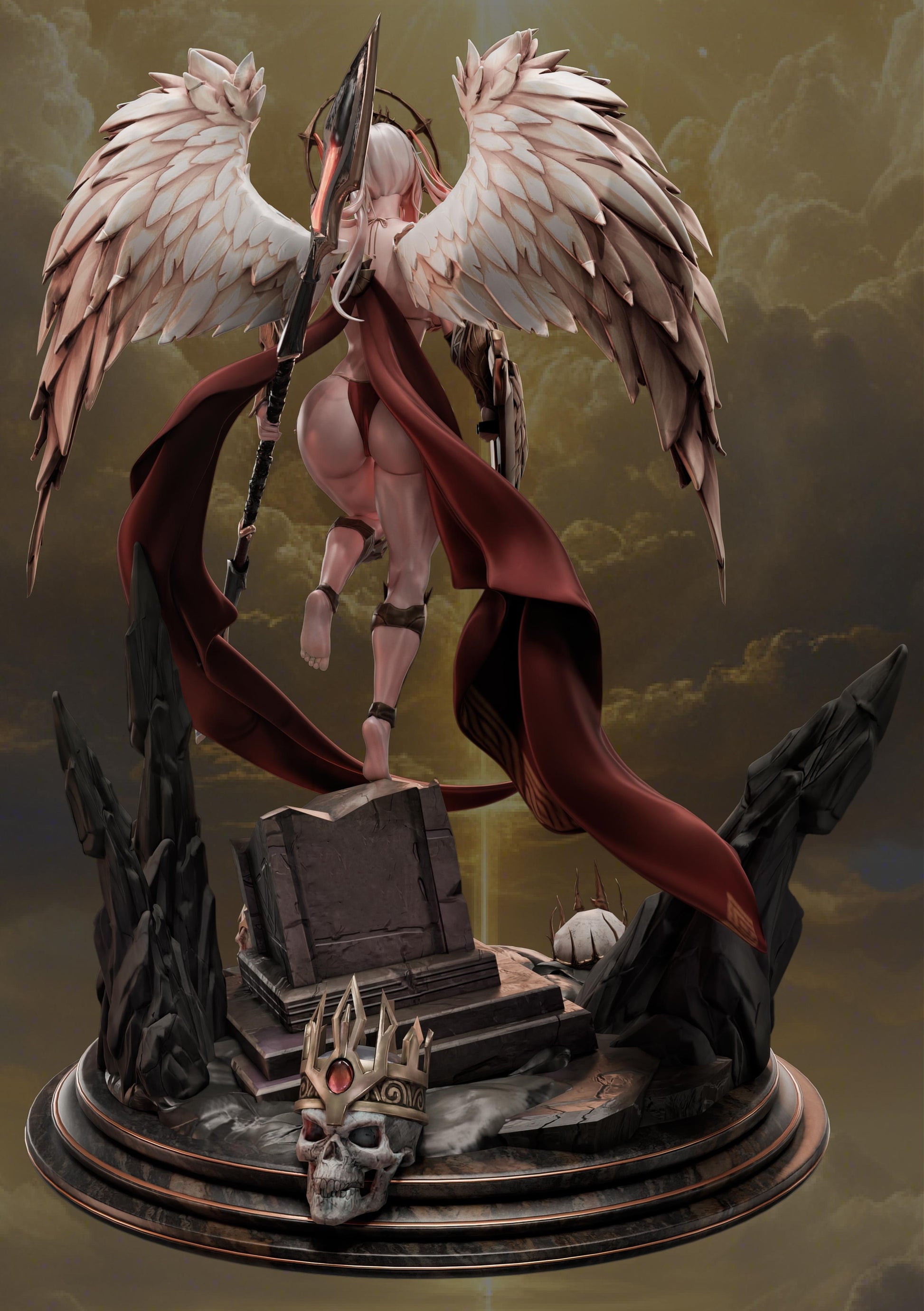 AMCM Studios - Freyja Odinsdottir - 32/75mm Pin Up/Figure/Model/Diorama - Helios3DPrinting