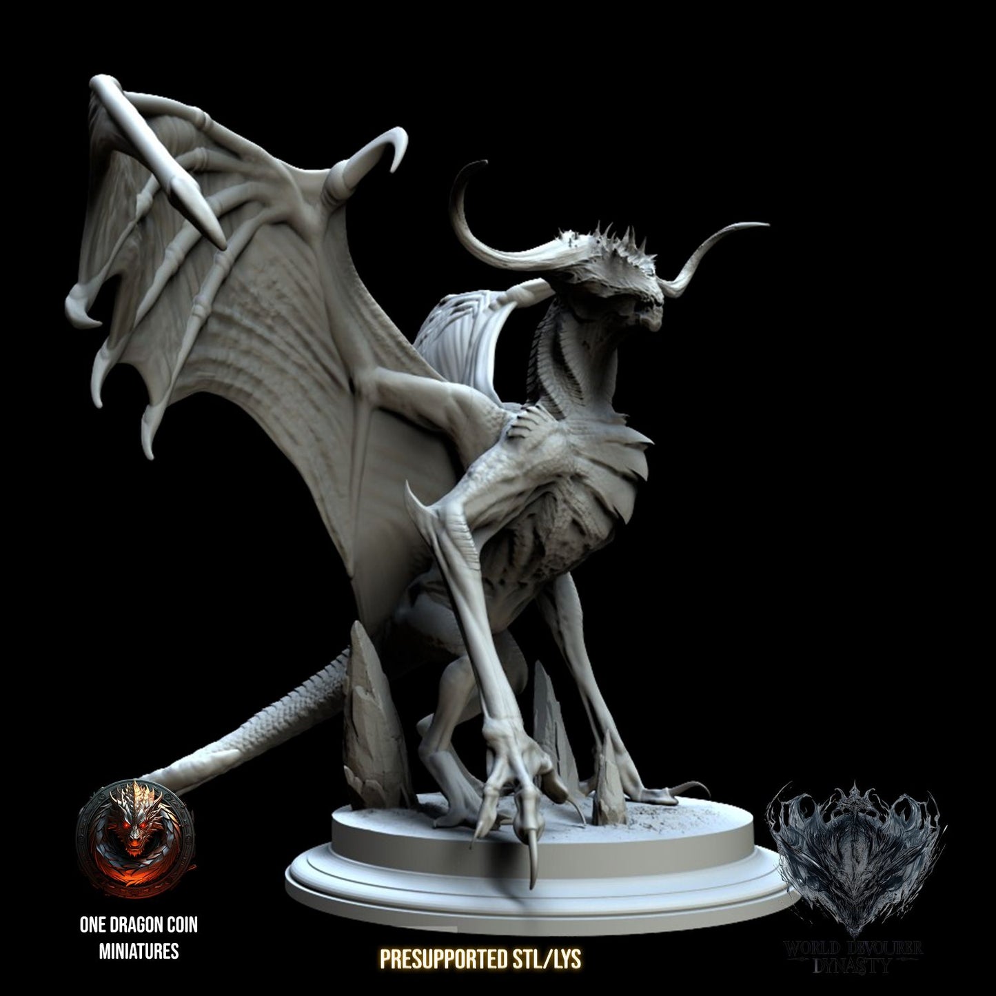 One Dragon Coin - Xartan - DnD/TTRPG Figure/Miniature