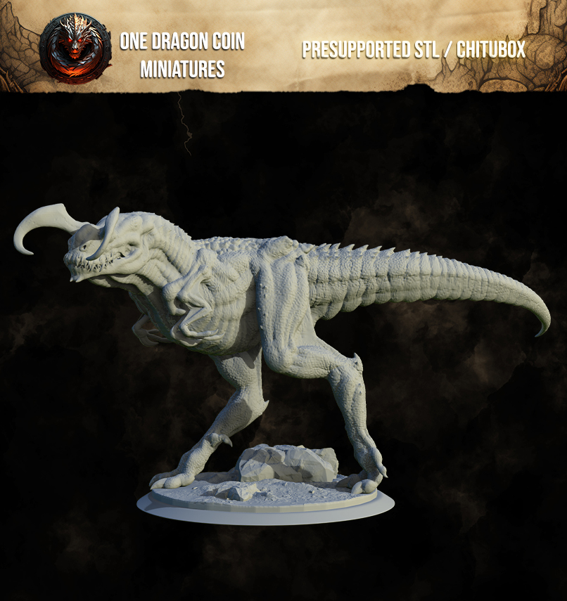 One Dragon Coin - Sand Stalker - DnD/TTRPG Figure/Miniature