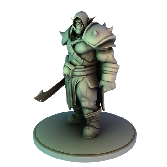 Magic STL - Orks #2 - DnD/Pathfinder/TTRPG Mini Miniature Figure
