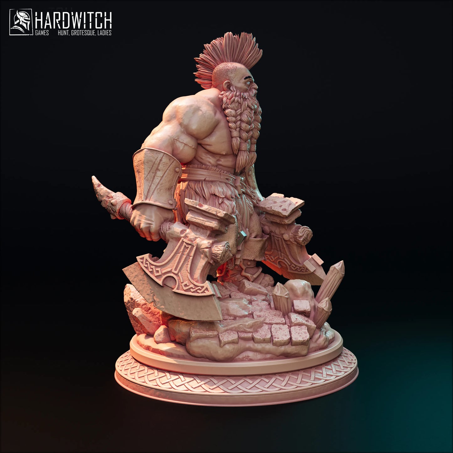 HardWitch Games - Tormalch Bergder - 75mm Pin Up/Figure/Model/Diorama