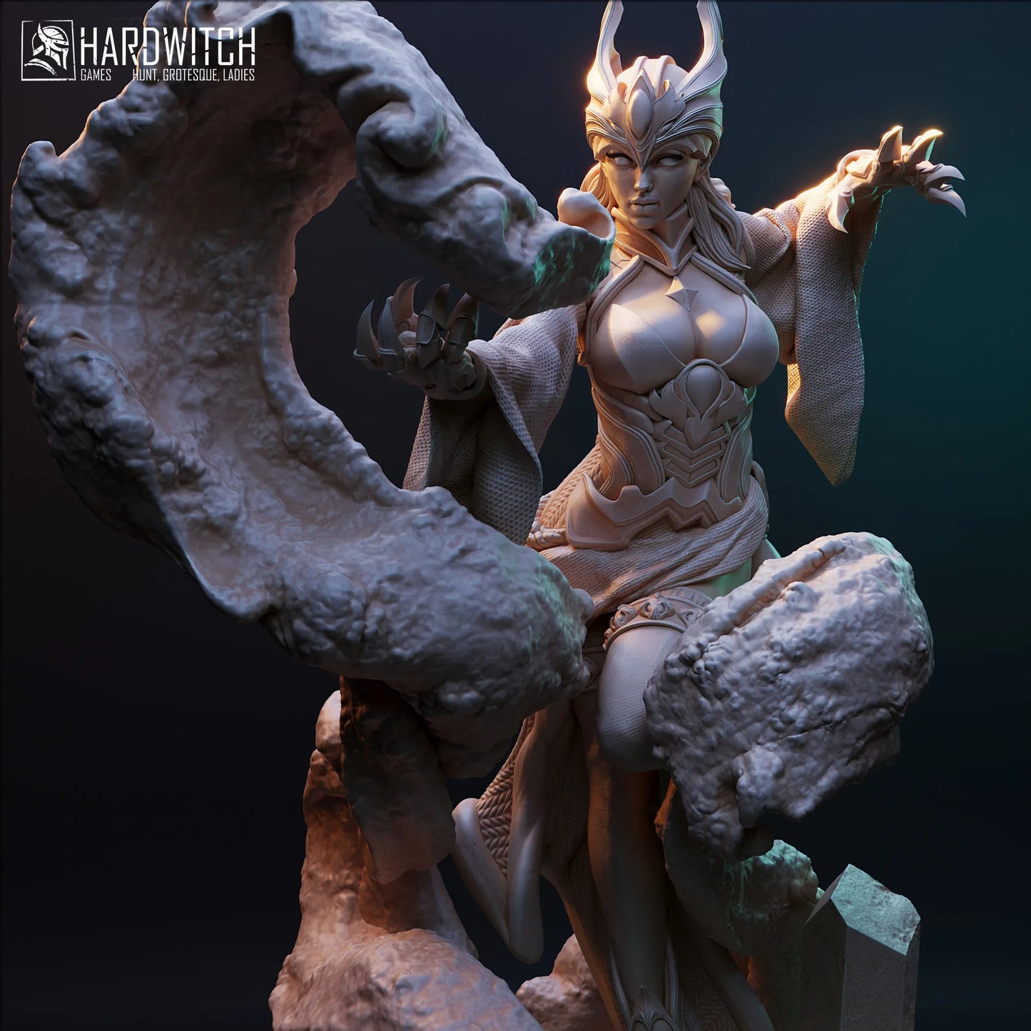 HardWitch Games - Fedras - 75mm Pin Up/Figure/Model/Diorama