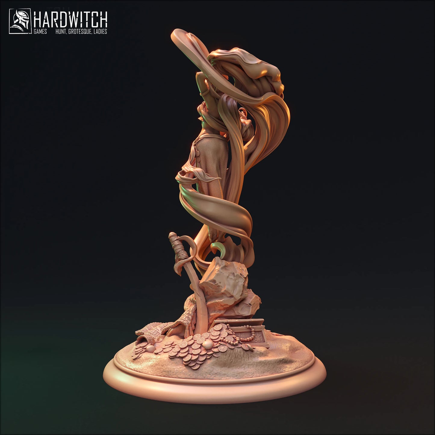 HardWitch Games - Asullah Maaghikar - 75/150mm Pin Up/Figure/Model/Diorama
