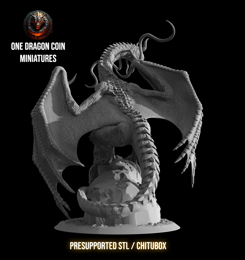 One Dragon Coin - Dream Eater #1 - DnD/TTRPG Figure/Miniature