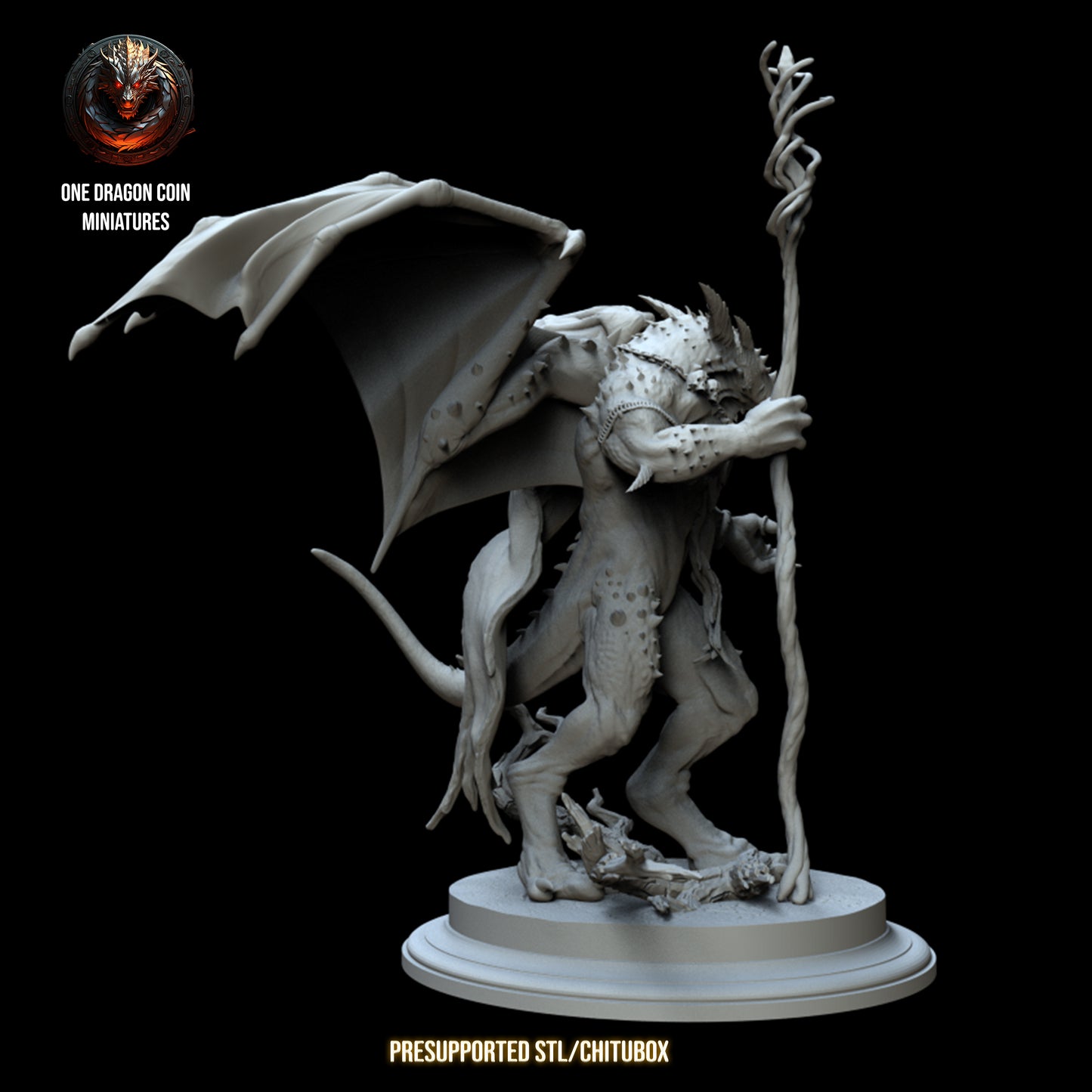 One Dragon Coin - Lord of the Desert - DnD/TTRPG Figure/Miniature