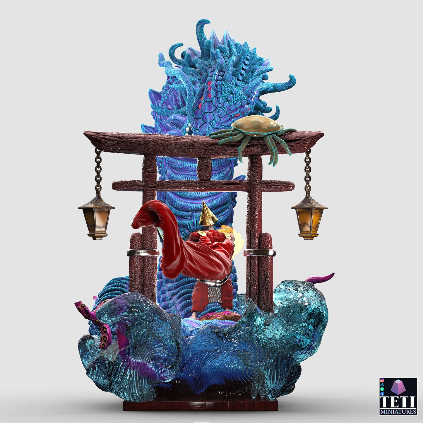 Teti Miniatures - Wyrm Hunter - 120mm Pin Up/Figure/Model/Diorama