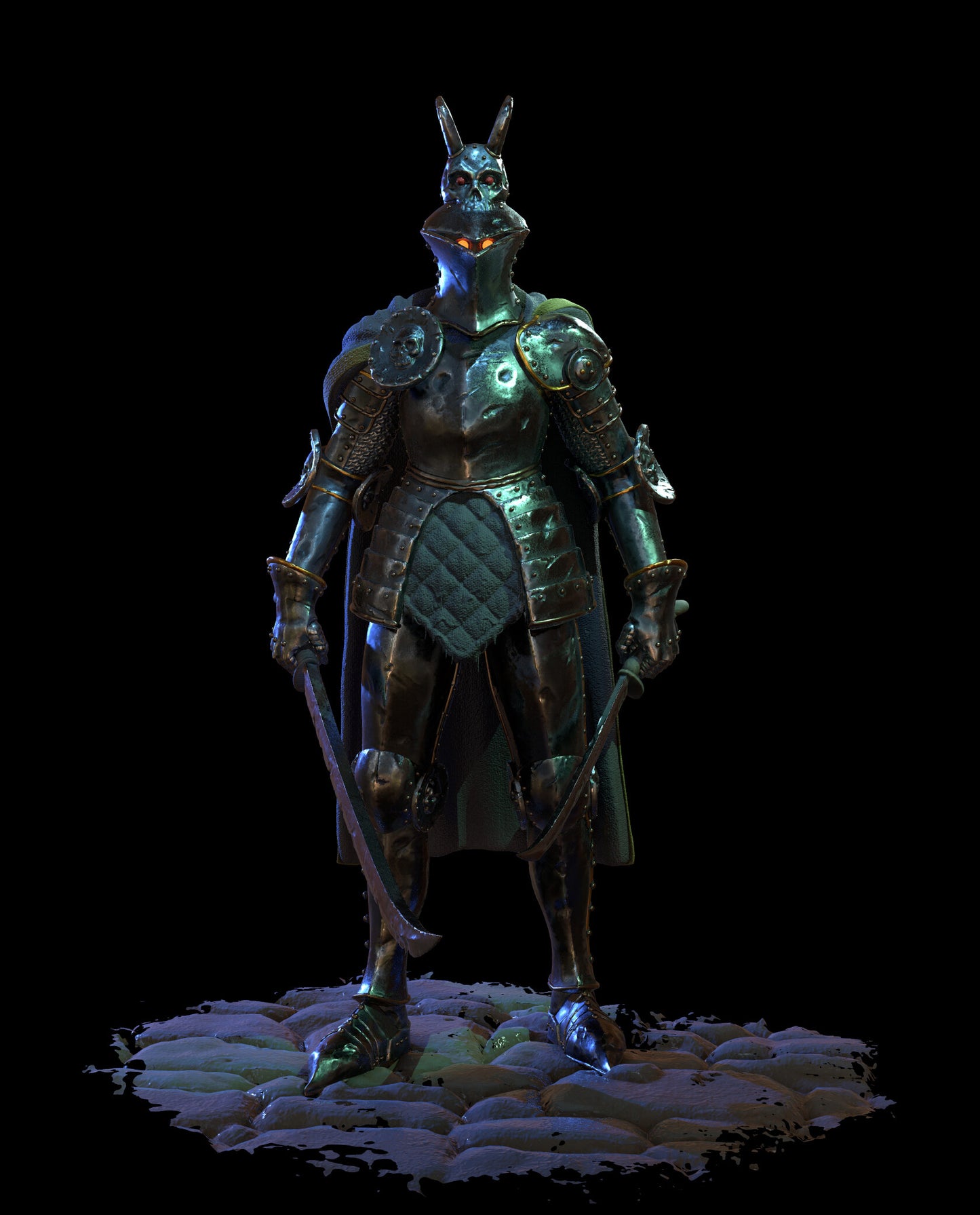 Z Kino - Death Knight - 75mm Pin Up/Figure/Model/Diorama