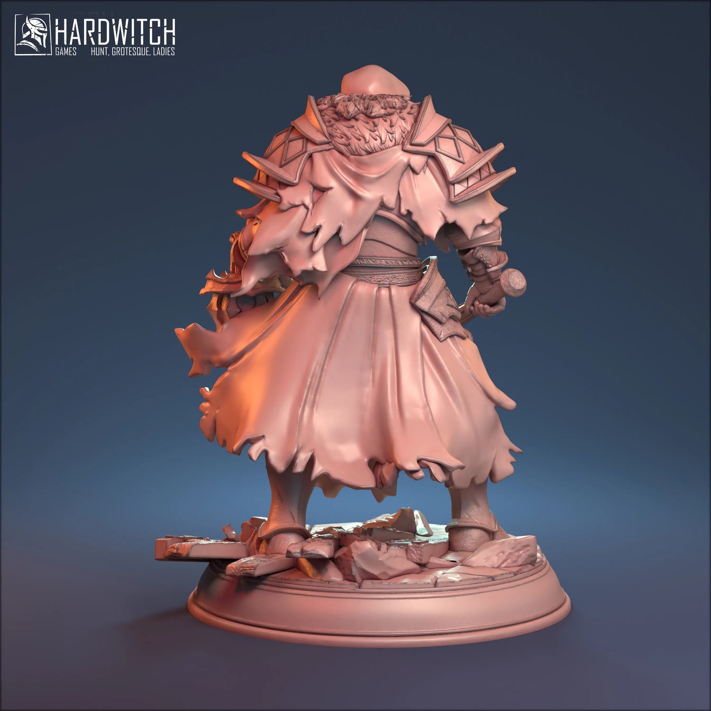 HardWitch Games - Trager - 75mm Pin Up/Figure/Model/Diorama