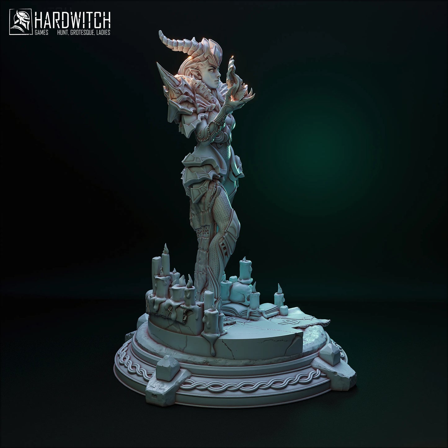 HardWitch Games - Yggdrasil - Sardora Vanthim - 75/100mm Pin Up/Figure/Model/Diorama