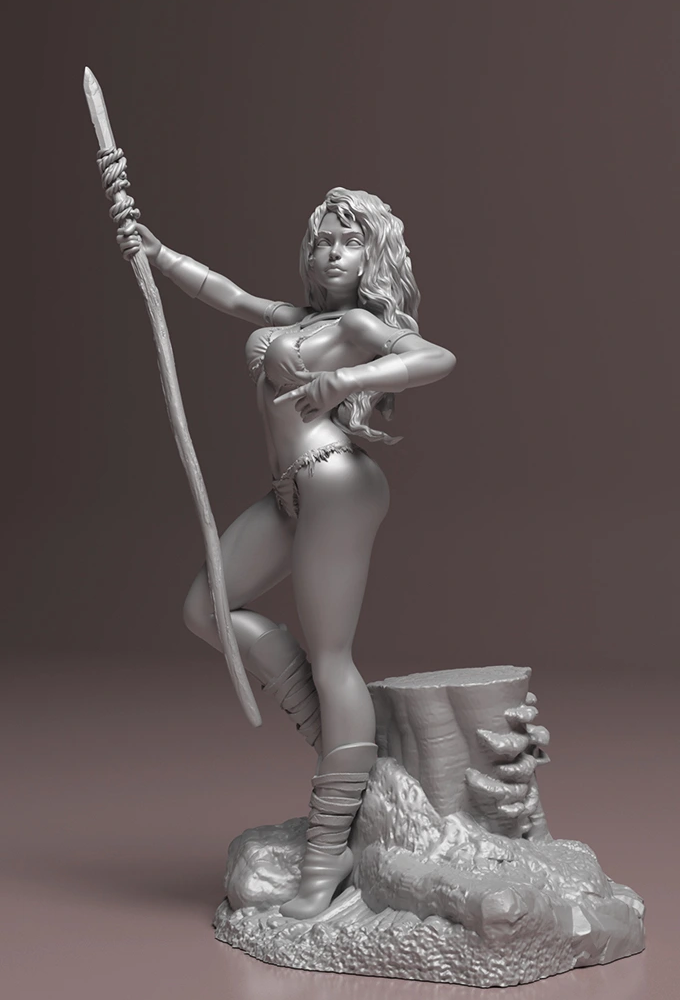 Wild Miniatures - Wild Wild Girls - Anna - 32/75mm Pin Up/Figure/Model/Diorama