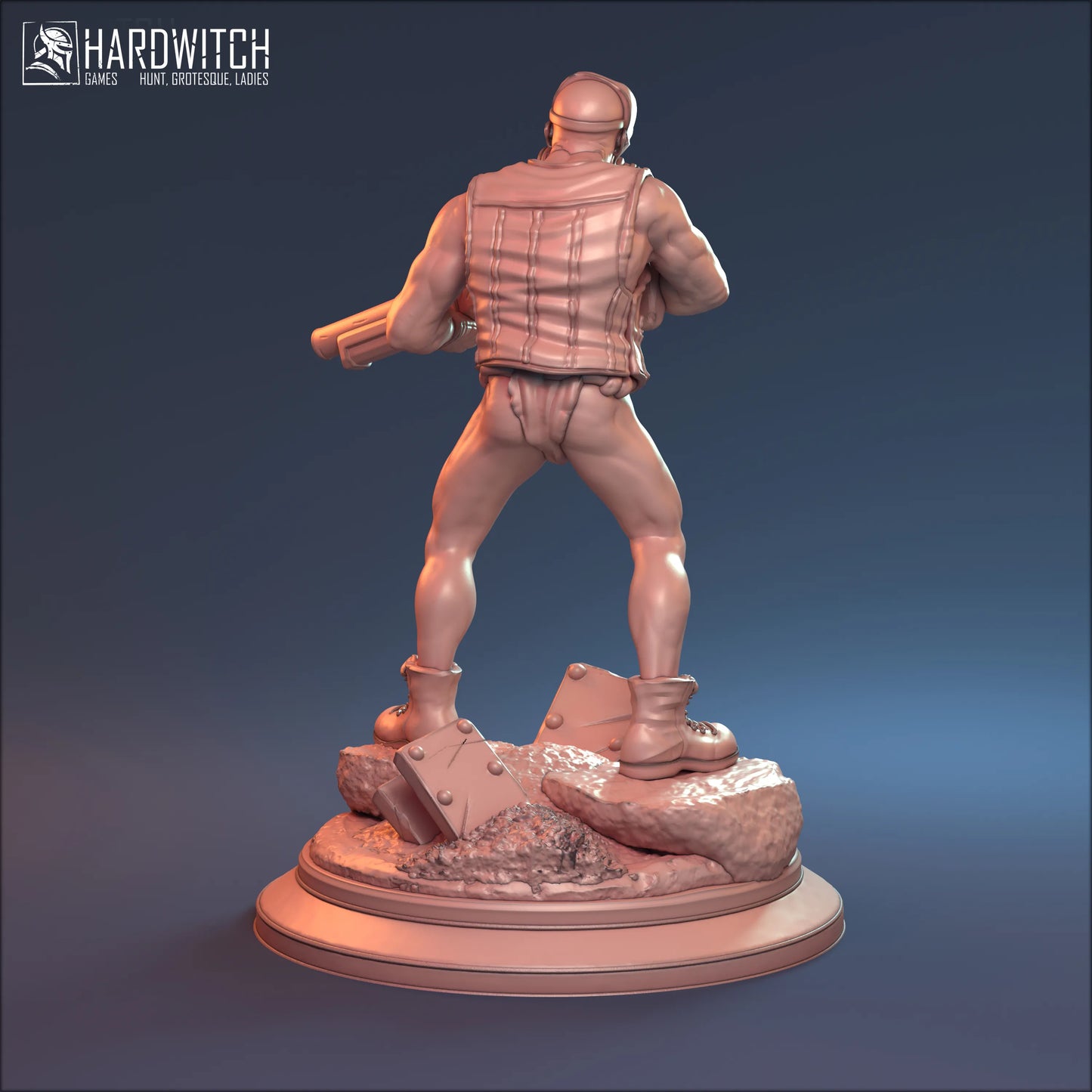 NeuralPie - Bus Stop - Carlos Asser - 75mm Pin Up/Figure/Model/Diorama