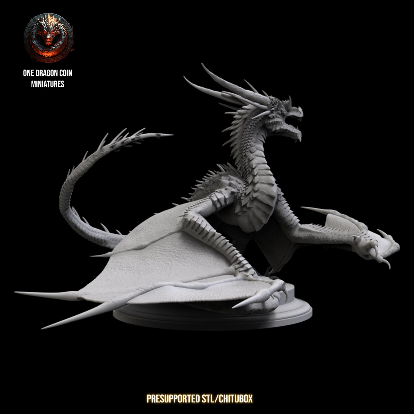 One Dragon Coin - Ignistor #2 - DnD/TTRPG Figure/Miniature