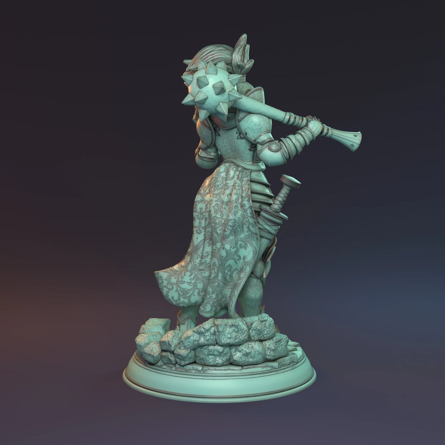 HardWitch Games - Claudia - 75mm Pin Up/Figure/Model/Diorama