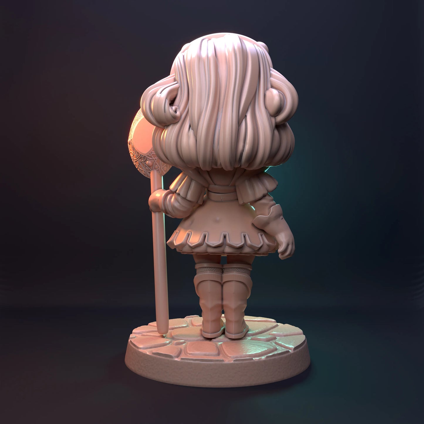 Flashzy - Little Winter Tail - Mont - 75mm Pin Up/Figure/Model/Diorama