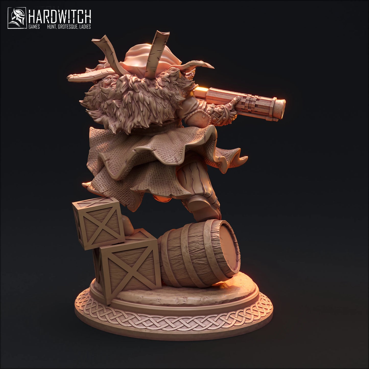 HardWitch Games - Buron Galtix - 75/150mm Pin Up/Figure/Model/Diorama