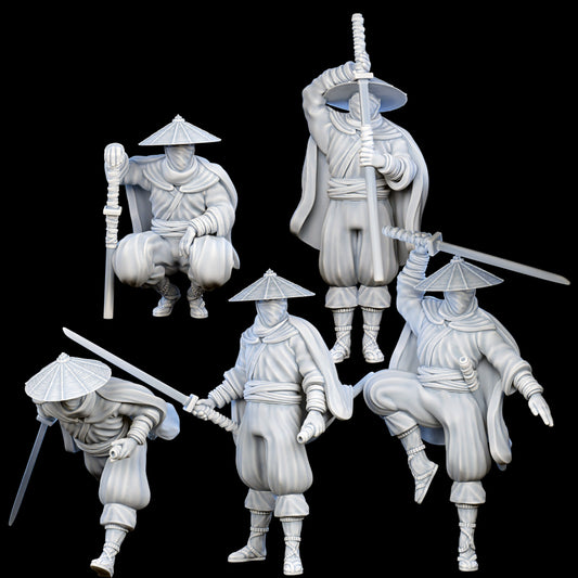 YourNeighborKnight - Bushido 3 - Shady Samurai - DnD/TTRPG Figure/Miniature