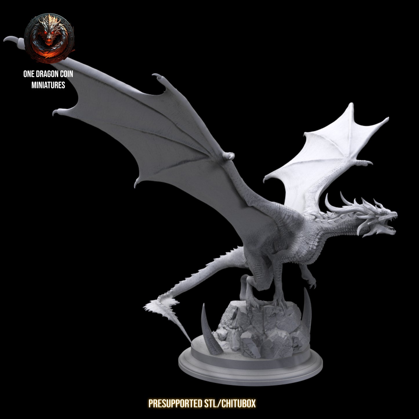 One Dragon Coin - Vardask #1 - DnD/TTRPG Figure/Miniature