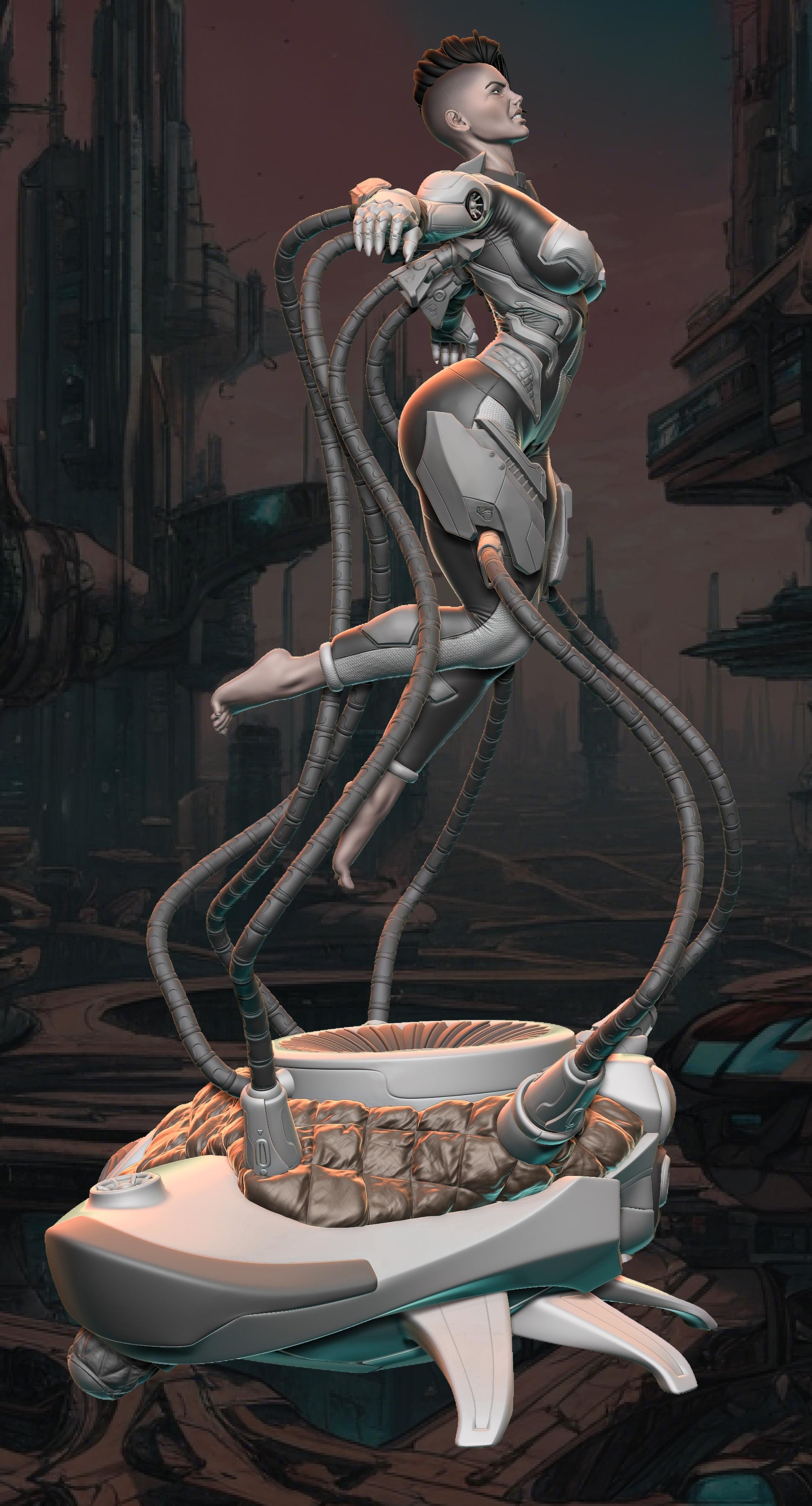 AMCM Studios - Electra Renegade - 32/75mm Pin Up/Figure/Model/Diorama - Helios3DPrinting