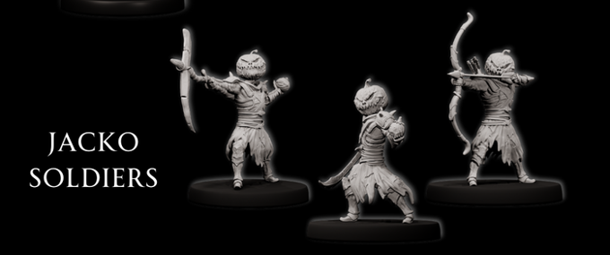 Forged Path - Willowbrook Underworld - Jacko Soldiers - DnD/TTRPG Figure/Miniature