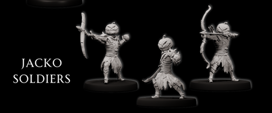 Forged Path - Willowbrook Underworld - Jacko Soldiers - DnD/TTRPG Figure/Miniature