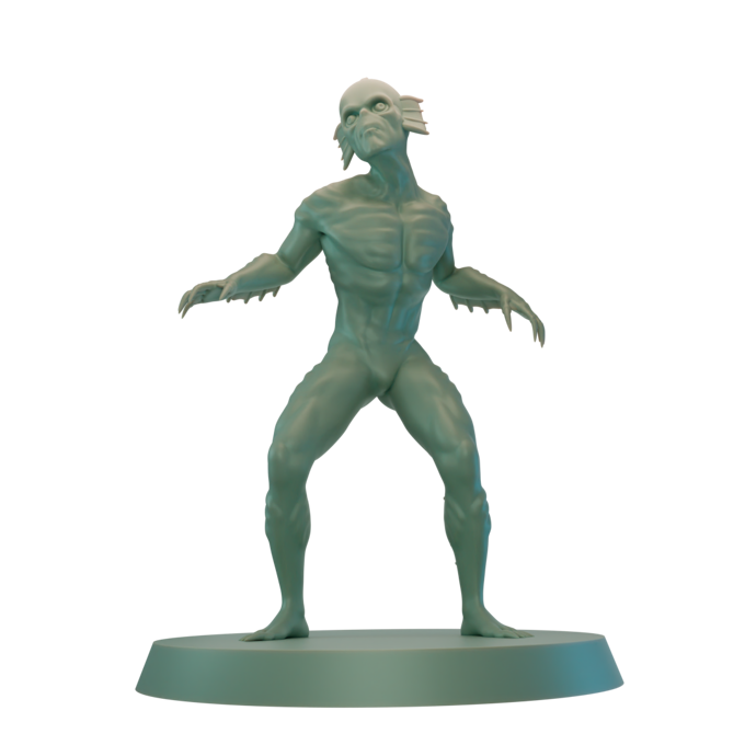 STLGobbo - Lost & Drowned II - Deep Scion #2 - DnD/TTRPG Figure/Miniature