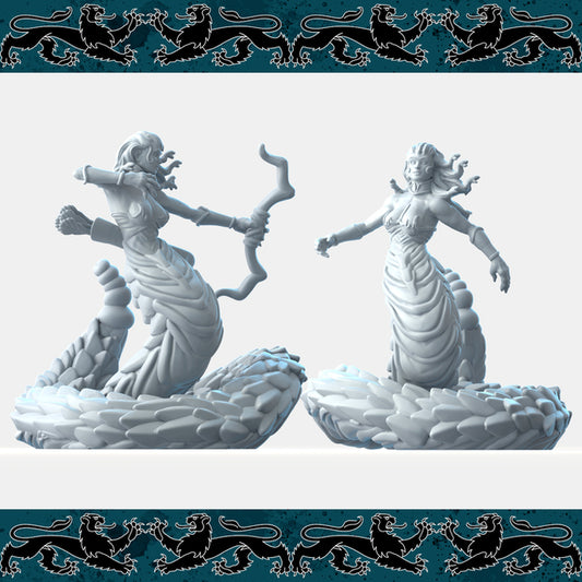 Brayan Nafarrate - Bestiary #2 - Medusa - DnD/TTRPG Figure/Miniature